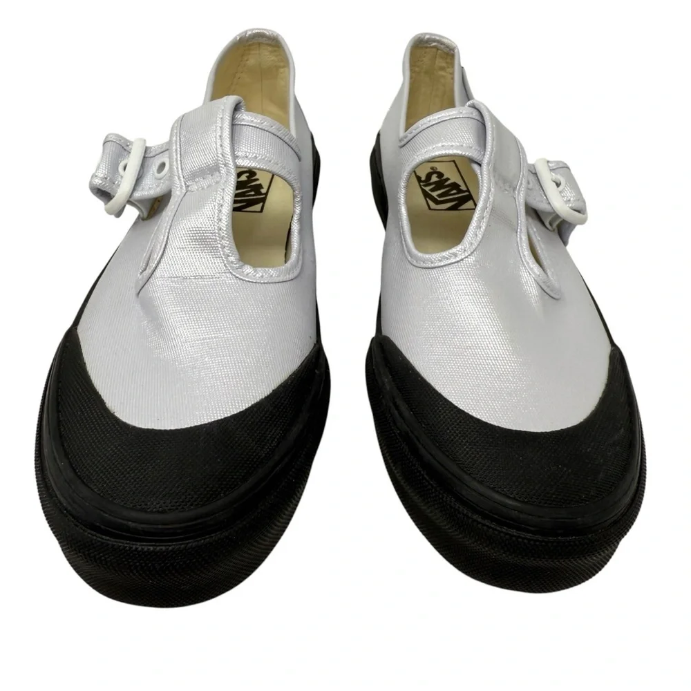 Vans Style 93 Coated Canvas True White Mary Jane Shoes Women’s Size 8 New